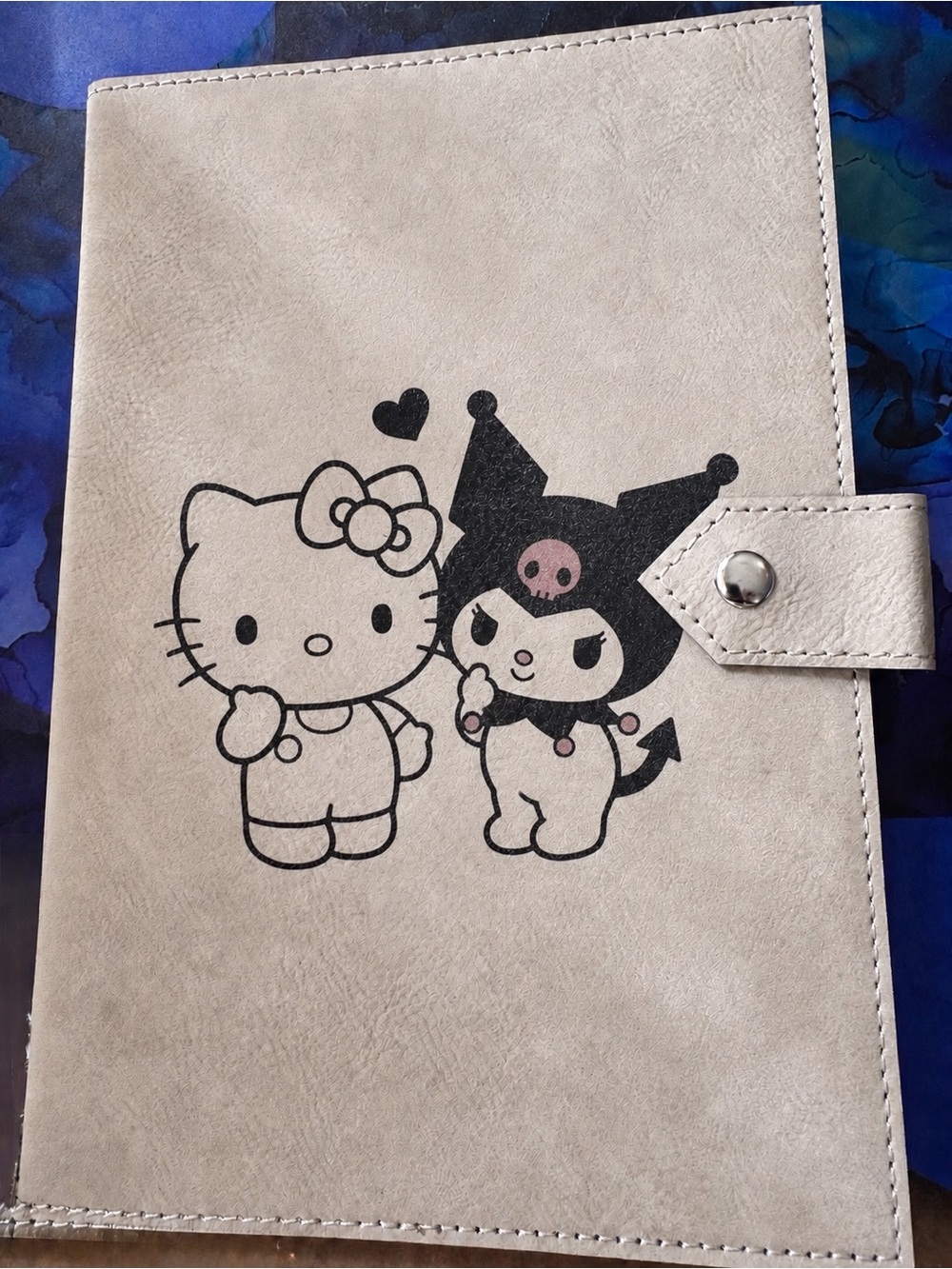 NWT Leatherette refillable notebook customized pick one & any saying you’d like - Picture 10 of 15